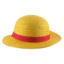 One Piece kapelusz słomiany słomkowy Luffy Monkey D. (żółty)