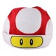 Super Mario Bros. czapka pluszowa Toad (czerwona)