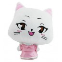 Fairy Tail maskotka figurka pluszowa kot Carla - 20 cm (biała)