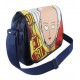 One Punch Man torba teczka na ramię - Saitama (granatowa/żółta)
