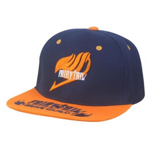 Fairy Tail czapka z daszkiem baseballówka - Brave Guild (granatowa/ pomarańczowa)