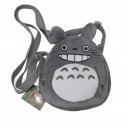 Mój Sąsiad Totoro / Tonari no Totoro pluszowa torebka torba etui na ramię - Totoro (szara)