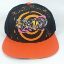 Naruto czapka z daszkiem baseballówka - logo (pomarańczowa/czarna)