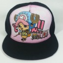 One Piece czapka z daszkiem baseballówka - Tony Tony Chopper (czarna/różowa)