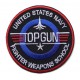 Top Gun naszywka przyszywka łatka - Fighter Weapons School (czarna/multikolor)