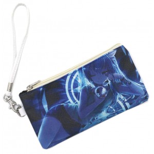 Vocaloid piórnik wielofunkcyjny etui torebka na nadgarstek - Hatsune Miku (granatowy/niebieski)